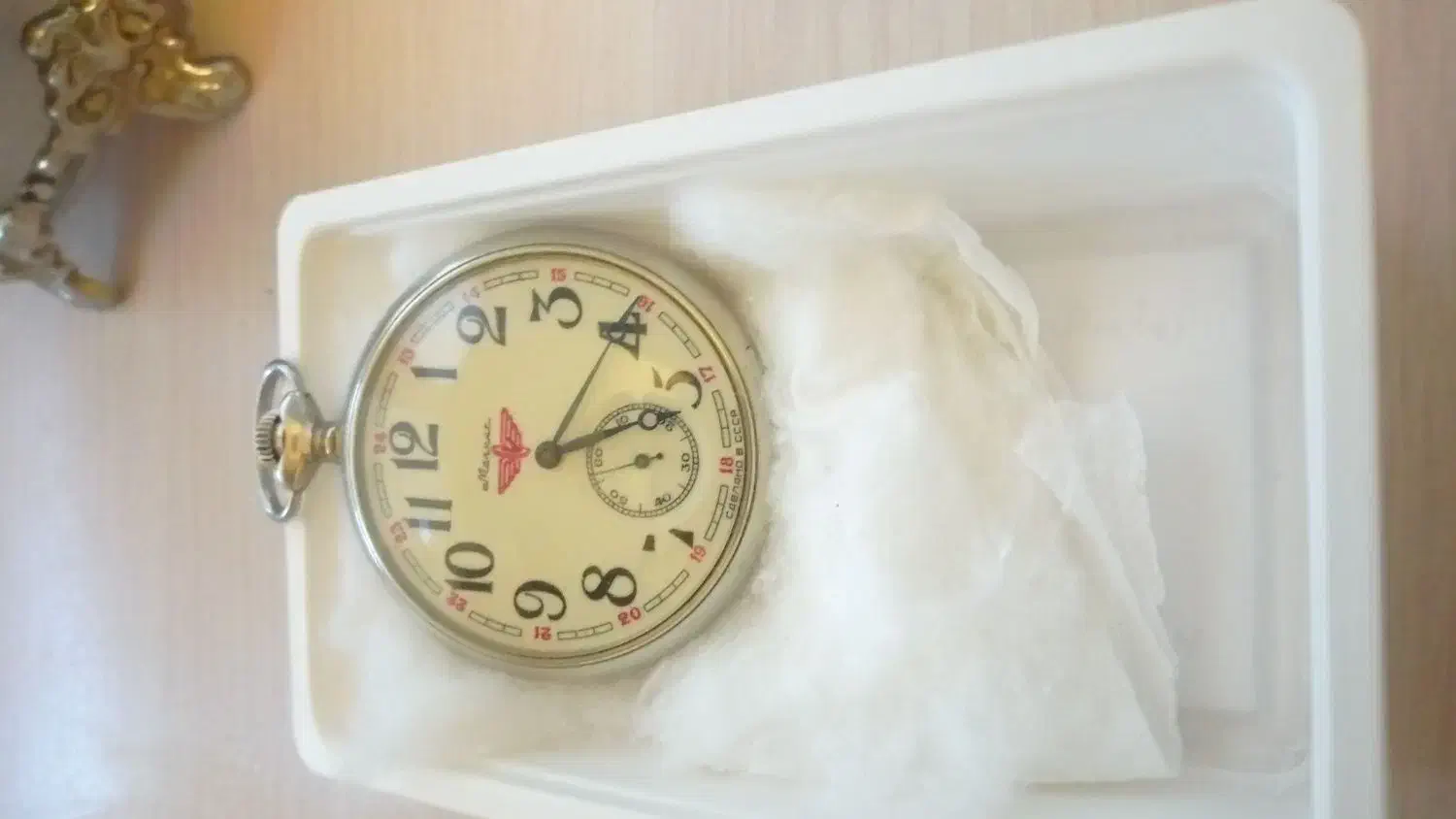 ساعت آنتیک Molnija. قطار اصل روسیه|ساعت|مشهد, شهرک رازی (شهرک غرب)|دیوار