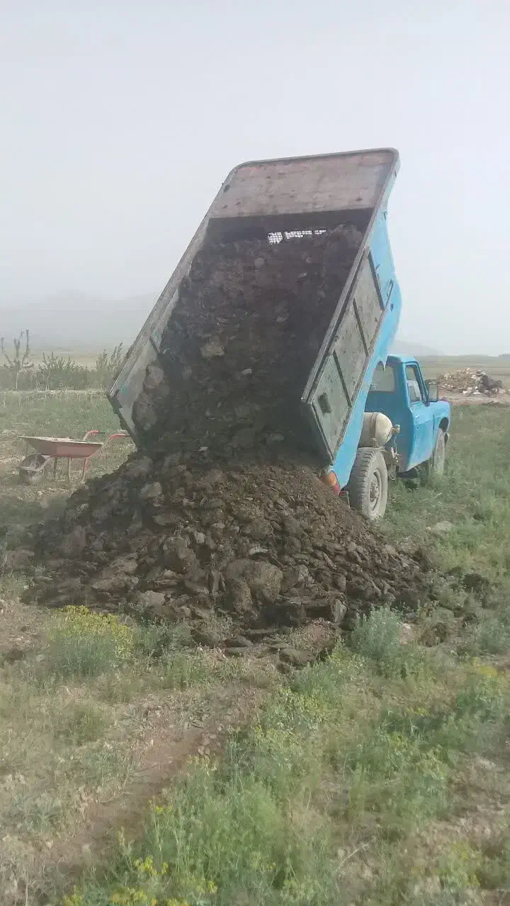 حمل وبار گیری نخاله با نیسان کمپرسی|خدمات حمل و نقل|قیدار, |دیوار