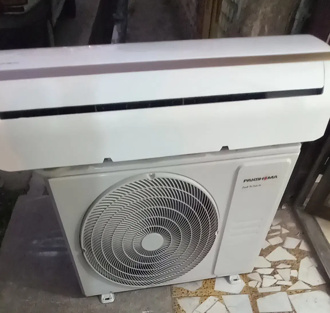 اسپیلت ۲۴ پاکشوما دوماه کار در حد اک|کولر گازی و فن‌کوئل|گالیکش, |دیوار