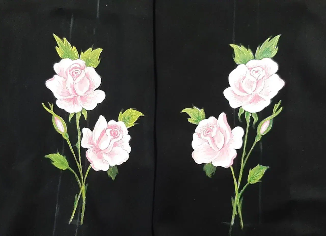 نقاشی رو لباس توسط کارشناش ارشد هنر|خدمات پیشه و مهارت|مشهد, هنرور|دیوار