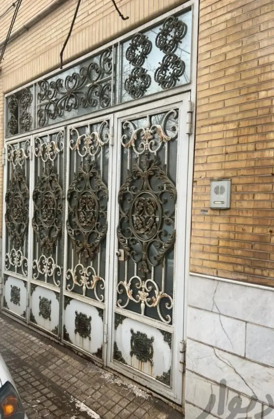 درب حیاطی فرفوژه|مصالح و تجهیزات ساختمان|تفت, |دیوار