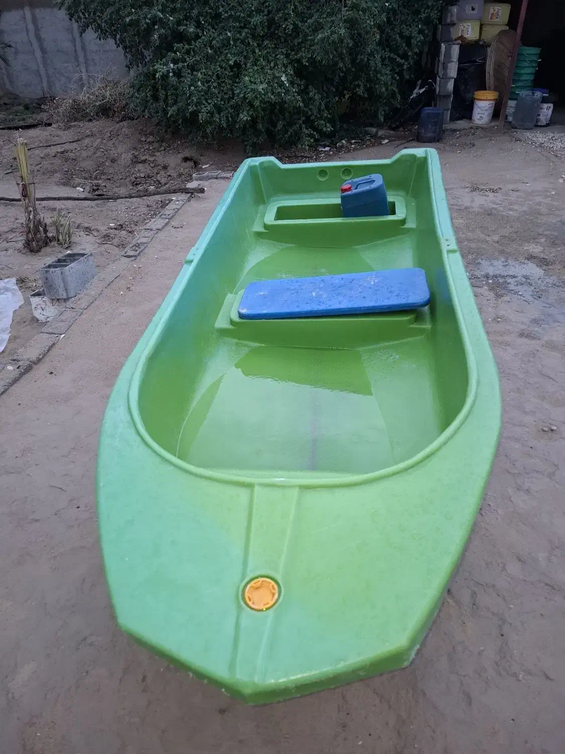 قایق 6 نفره پلی اتیلن|قایق و سایر وسایل نقلیه|بندر گناوه, |دیوار