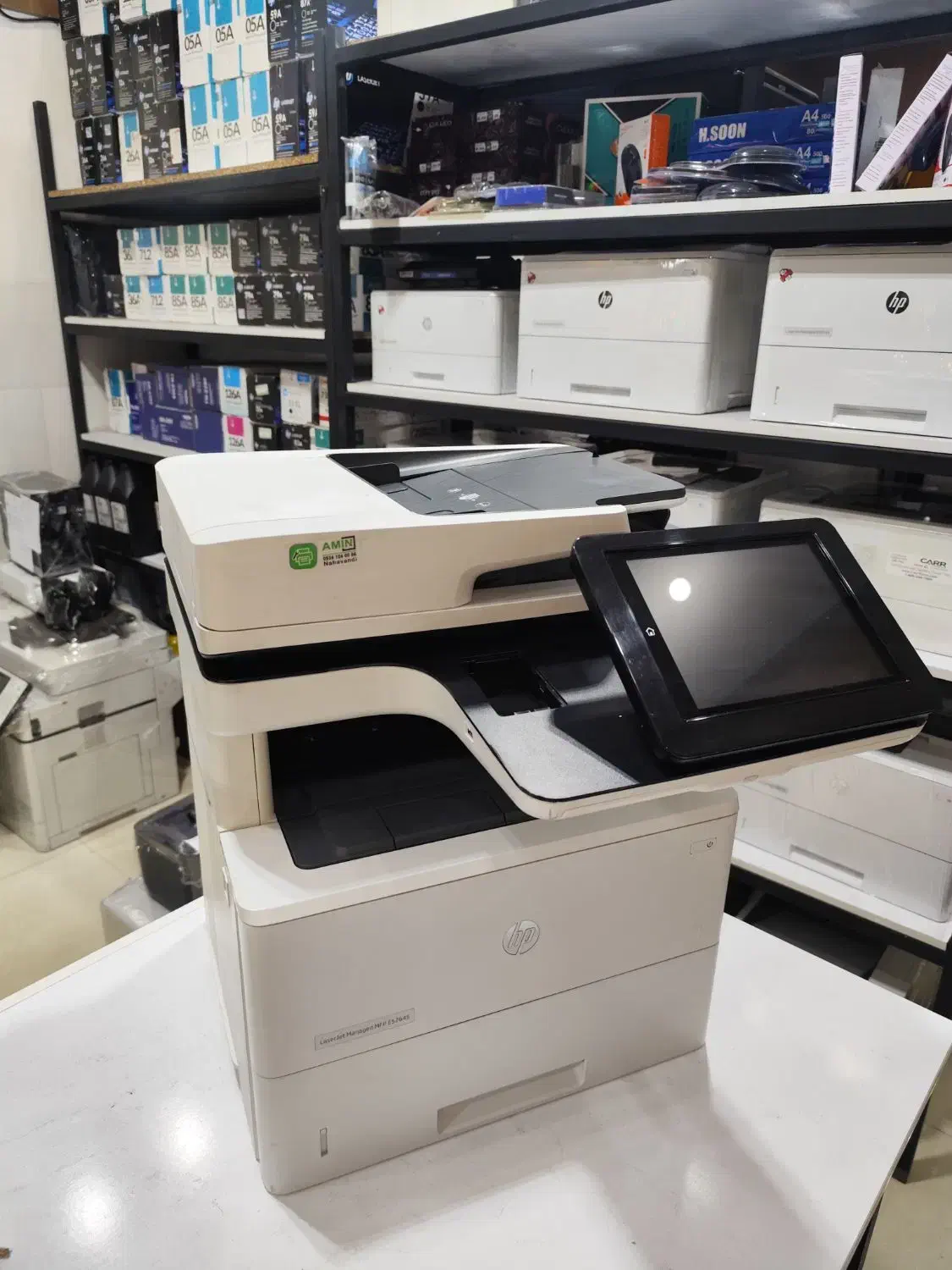 پرینتر چندکاره اچ پی ۵۲۶۴۵|پرینتر، اسکنر، کپی، فکس|مشهد, جاهد شهر|دیوار