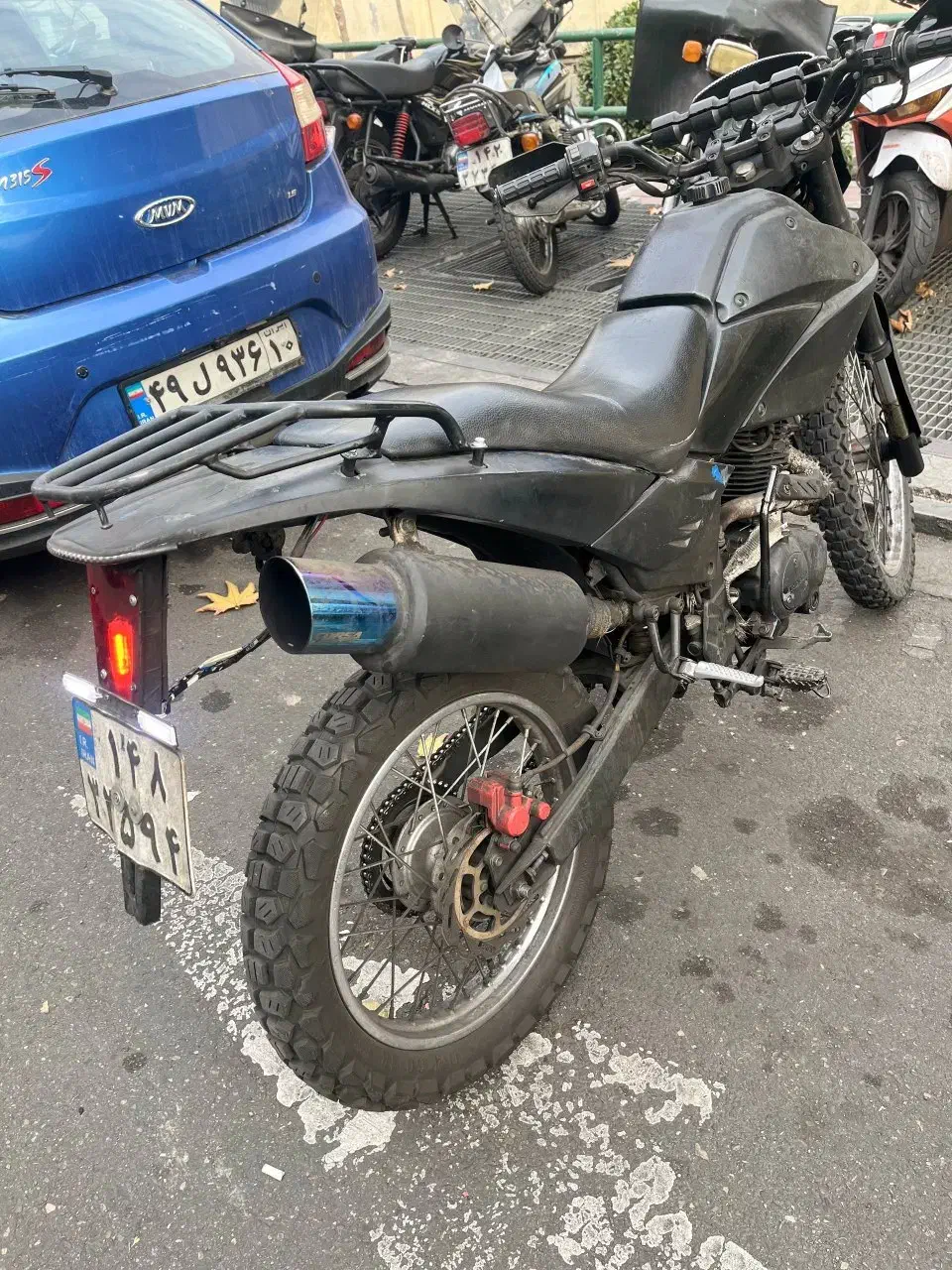 موتور تریل راتو|موتورسیکلت|تهران, تهرانپارس غربی|دیوار