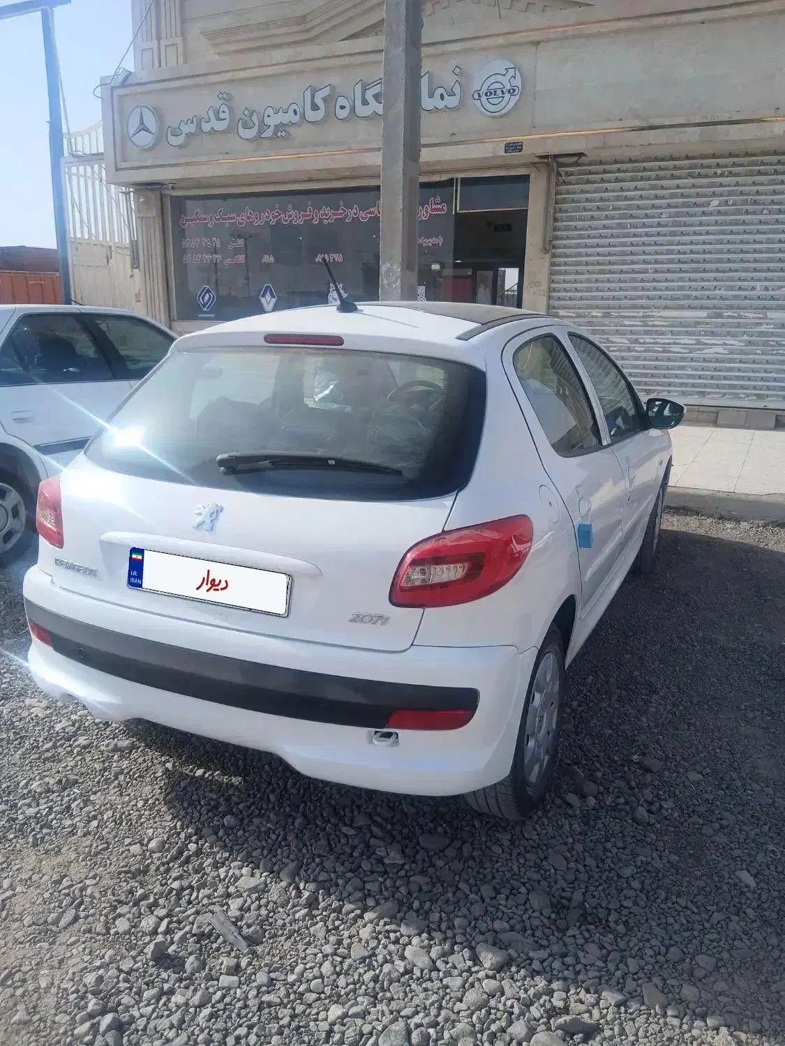 پژو۲۰۷ پانارینگ فولادی ارتقاء لاکاغذی|خودرو سواری و وانت|تربت جام, شاهد|دیوار