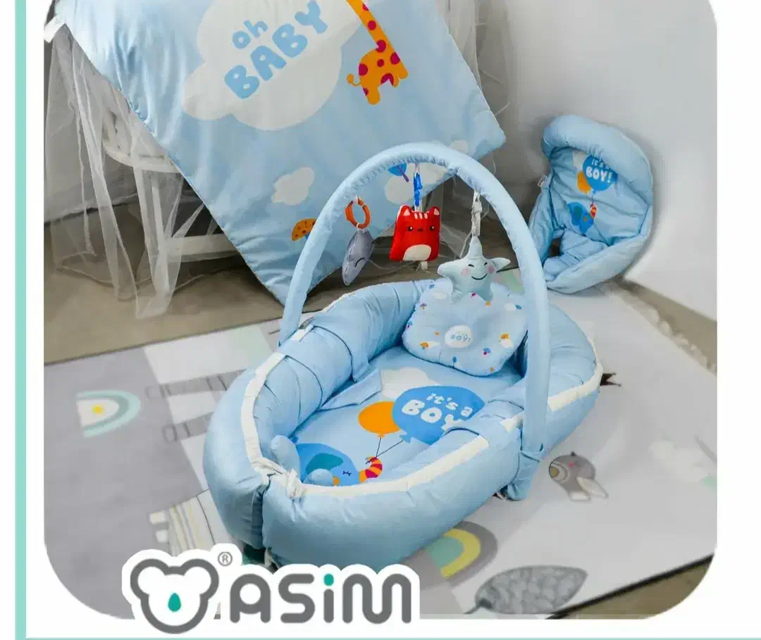 سرویس خواب نوزاد برند آسیم فروشگاه سیسمونی 115|اسباب و اثاث بچه|کرمان, |دیوار