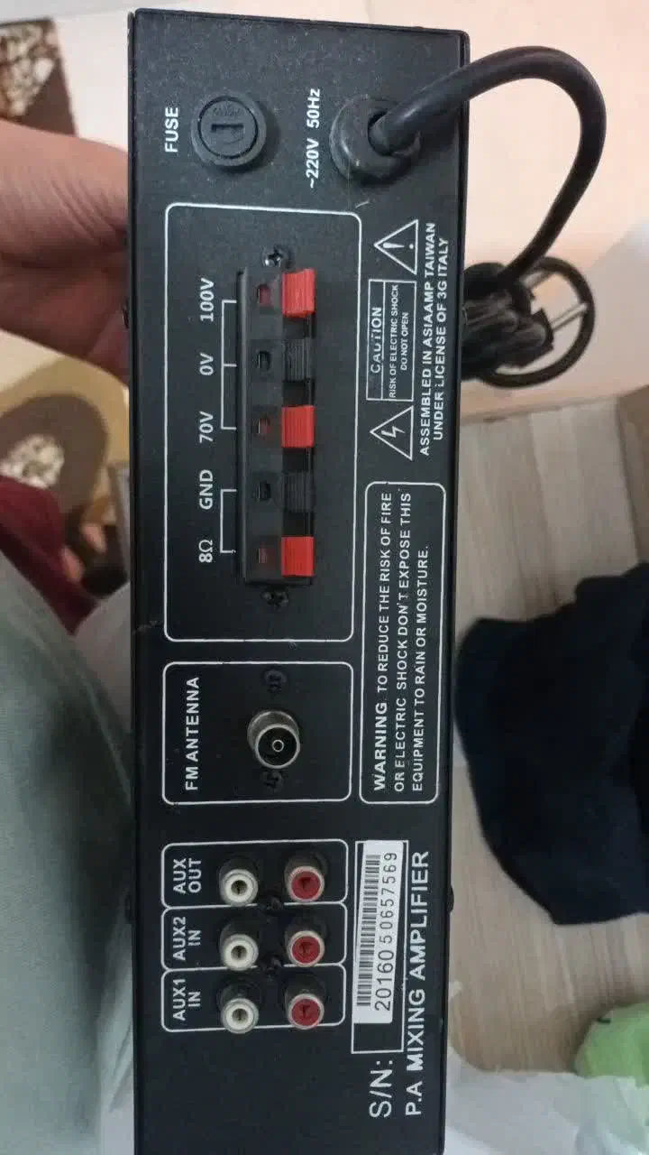 آمپری فایر در حد نومدل و مارکش تو عکسه|سیستم صوتی خانگی|لاهیجان, شهید آوینی|دیوار