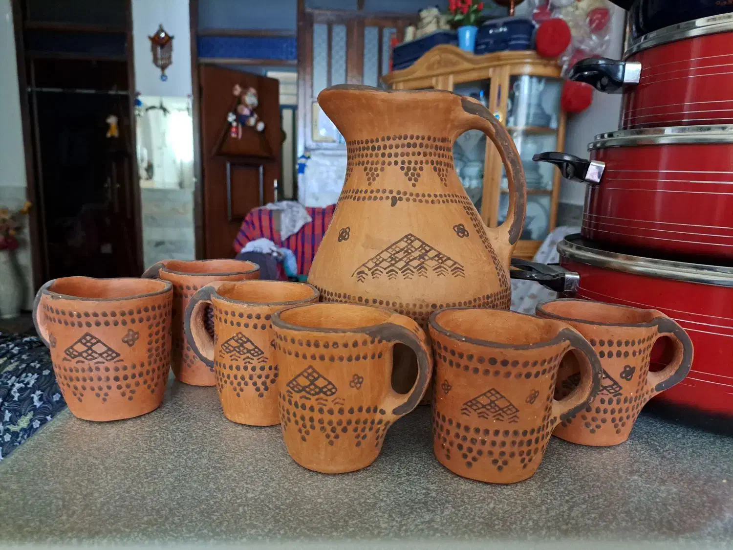 پارچ و لیوان|ظروف سرو و پذیرایی|آزادشهر, |دیوار