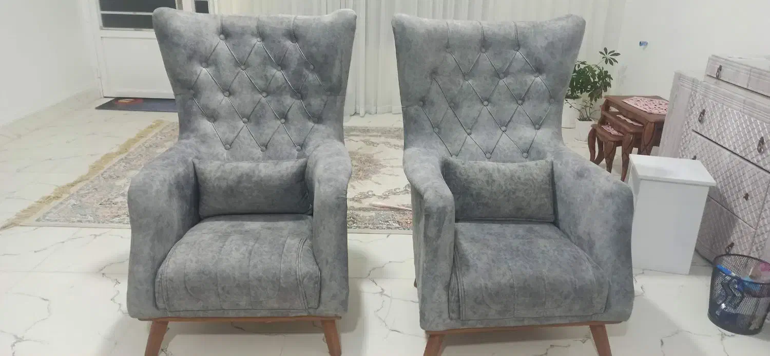 مبل هفت نفره چستر|مبلمان خانگی و میز عسلی|شیراز, نیستان|دیوار