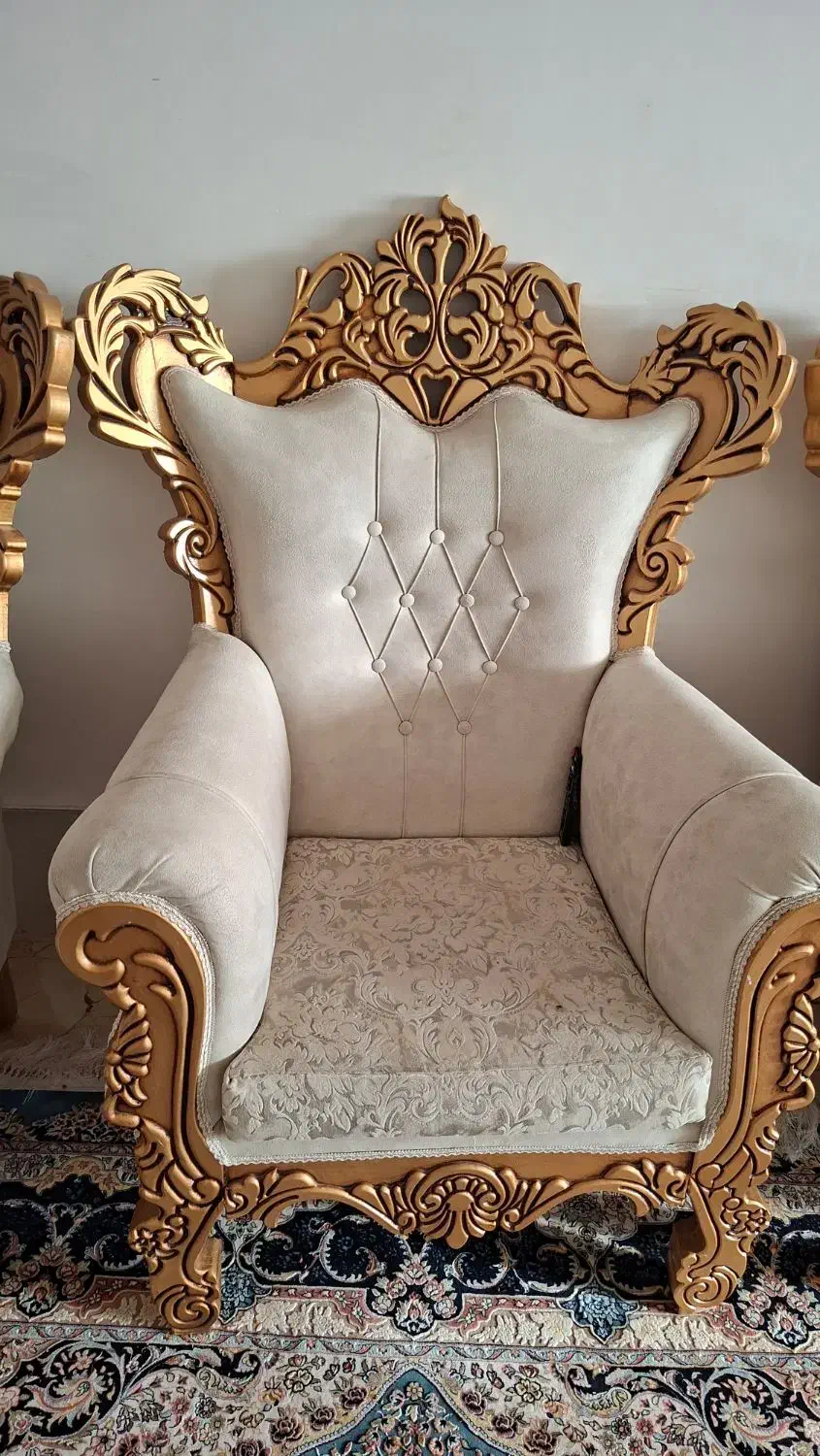 مبلمان ۷ نفره|مبلمان خانگی و میز عسلی|چناران, |دیوار