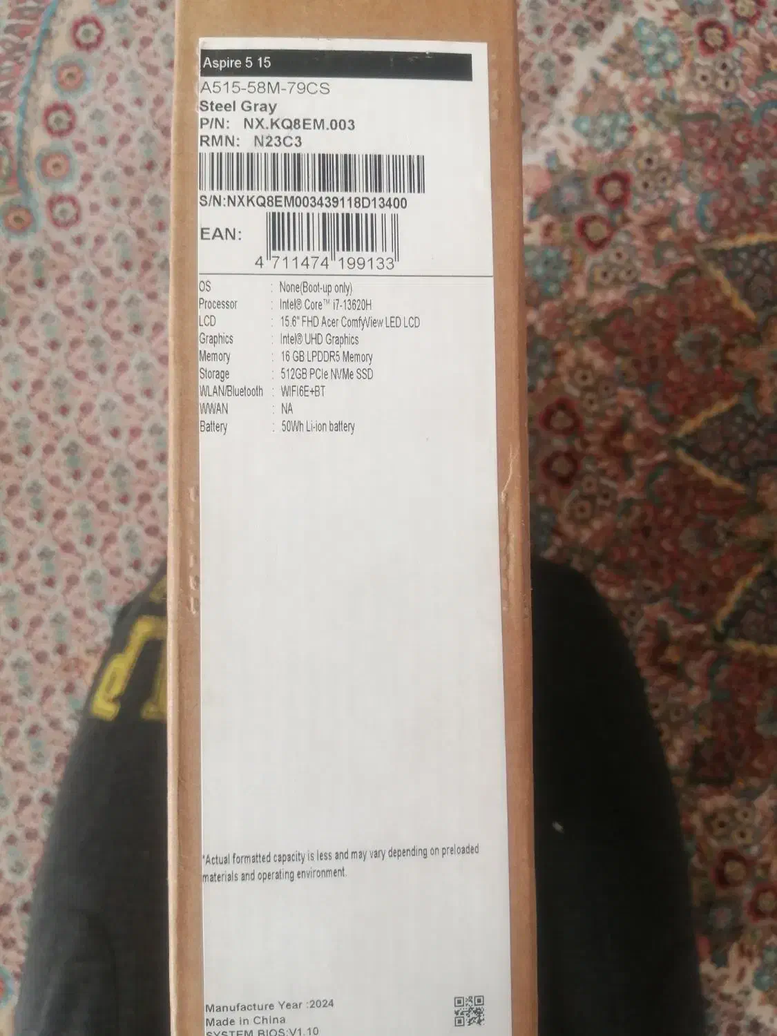 لپ تاپ ایسر Acer Aspire 5 آکبند|رایانه همراه|مشهد, گاز|دیوار