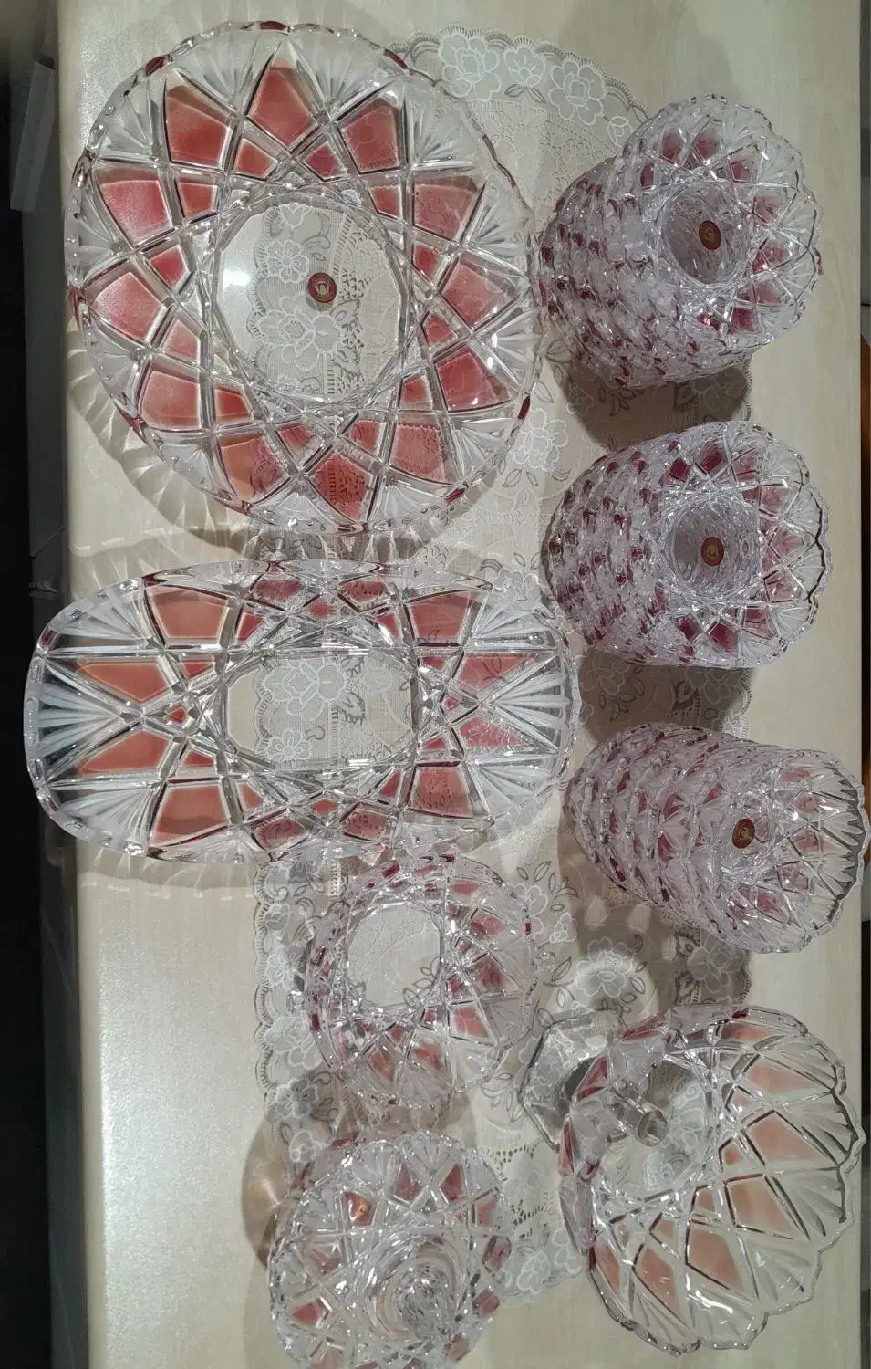 سرویس کریستال اصل آلمانی|ظروف سرو و پذیرایی|تنکابن, |دیوار