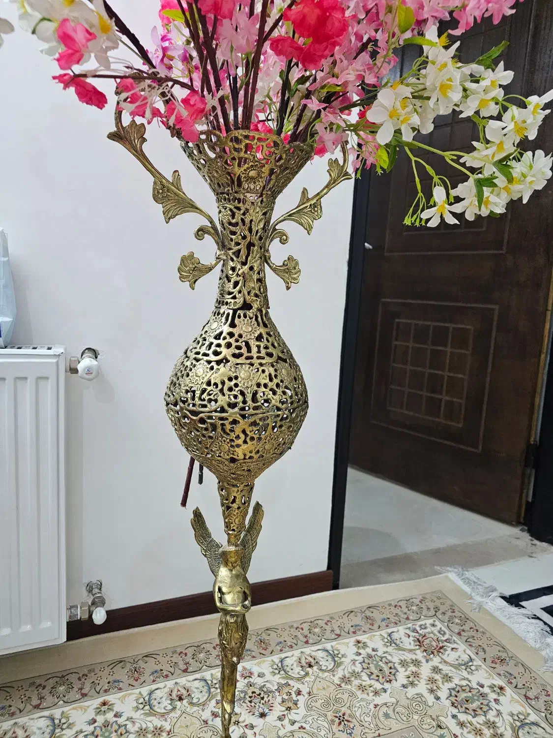 گلدان برنز|مجسمه، تندیس، ماکت|قم, پردیسان|دیوار