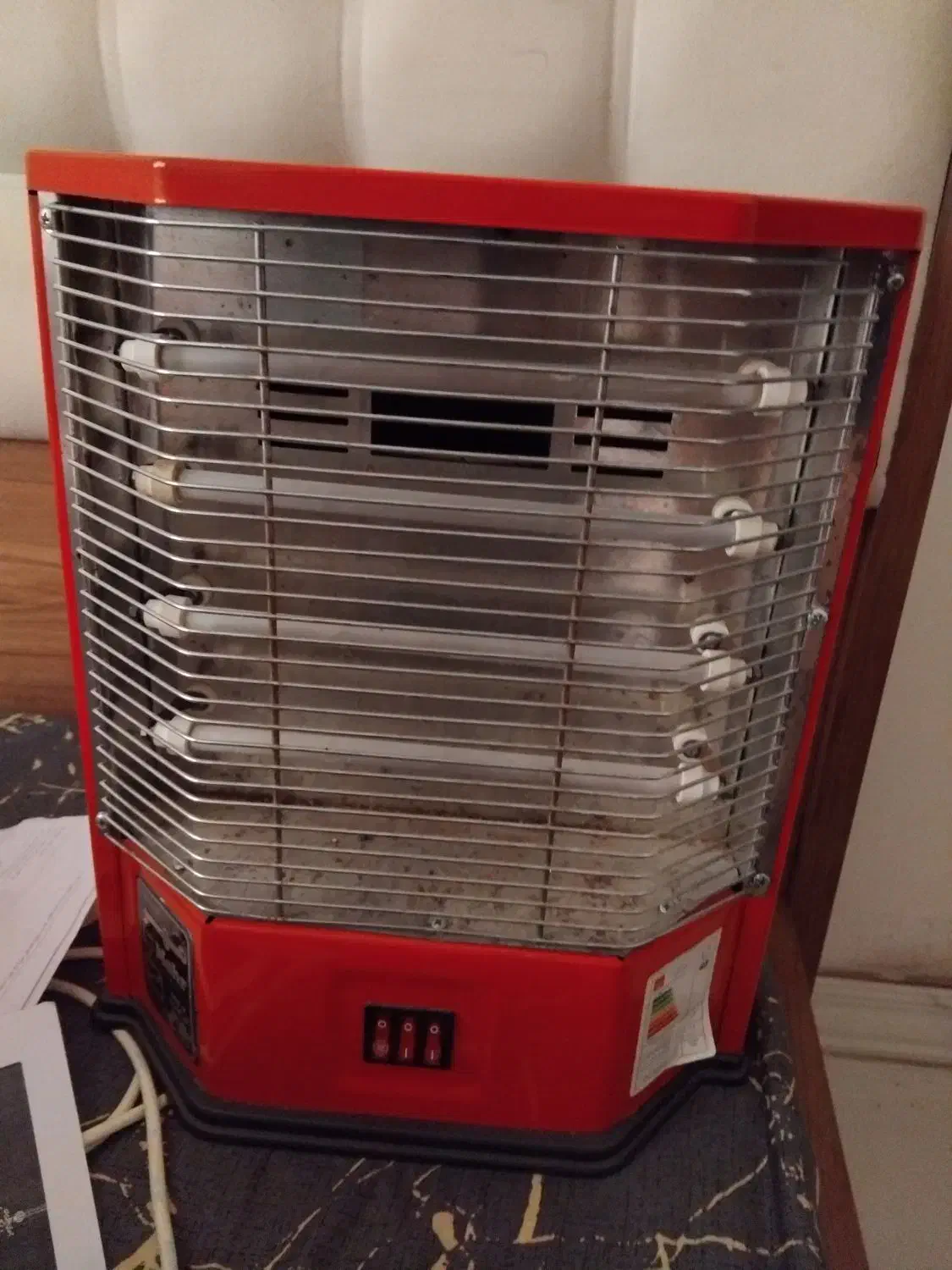 بخاری برقی|بخاری، هیتر، شومینه|رشت, کوی غلام نیا|دیوار