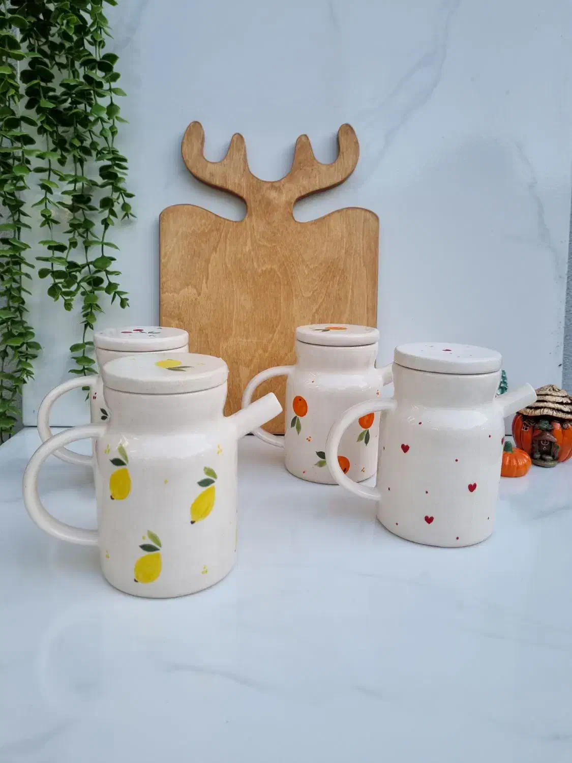 روغن ریز سرامیکی آبلیموخوری نقاشی|ظروف سرو و پذیرایی|مشهد, هنرور|دیوار