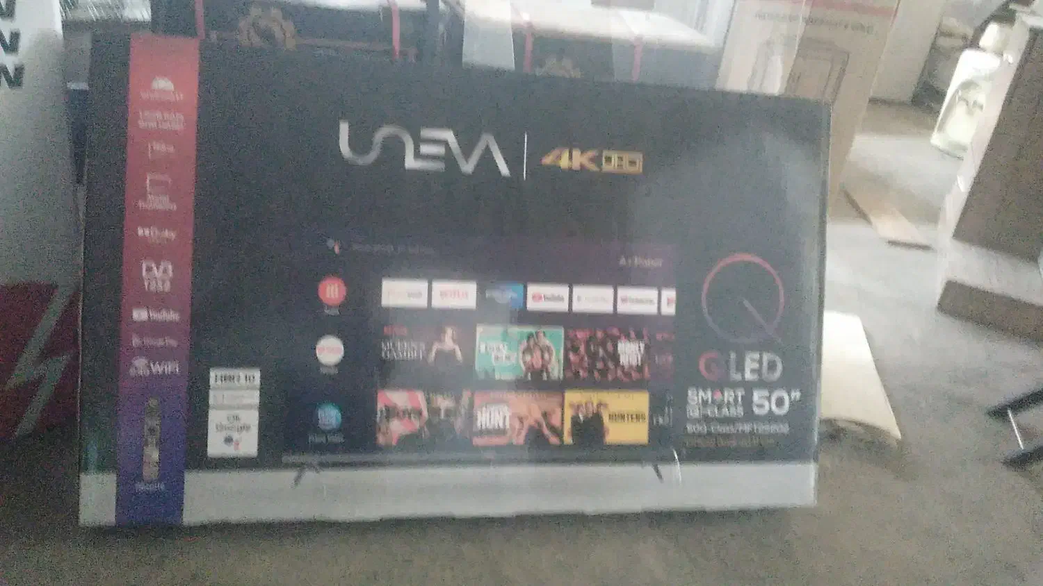 ال ایدی ۵۰ اینچ ینیوا|تلویزیون و پروژکتور|بهبهان, |دیوار