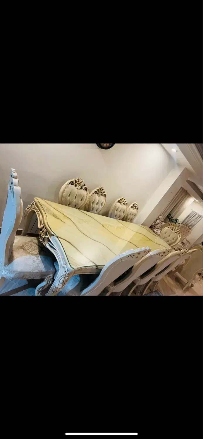 مبلمان ۷نفره با میز و عسلی و میزناهار خوری ۱۰ نفره|مبلمان خانگی و میز عسلی|چالوس, |دیوار