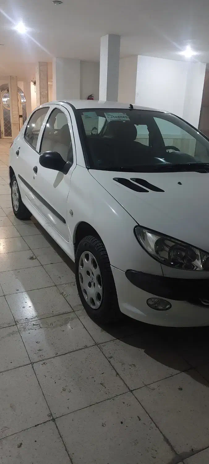 ۲۰۶ تیپ۲سفید مدل۹۹|خودرو سواری و وانت|مشهد, نیروی هوایی|دیوار