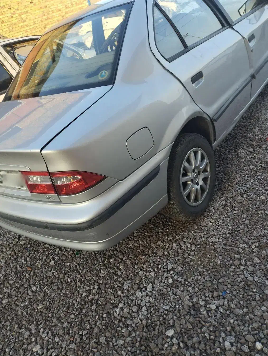 سمند 87دوگانه سوز کارخانه تصادفی ال ایکس|خودرو سواری و وانت|ارومیه, |دیوار