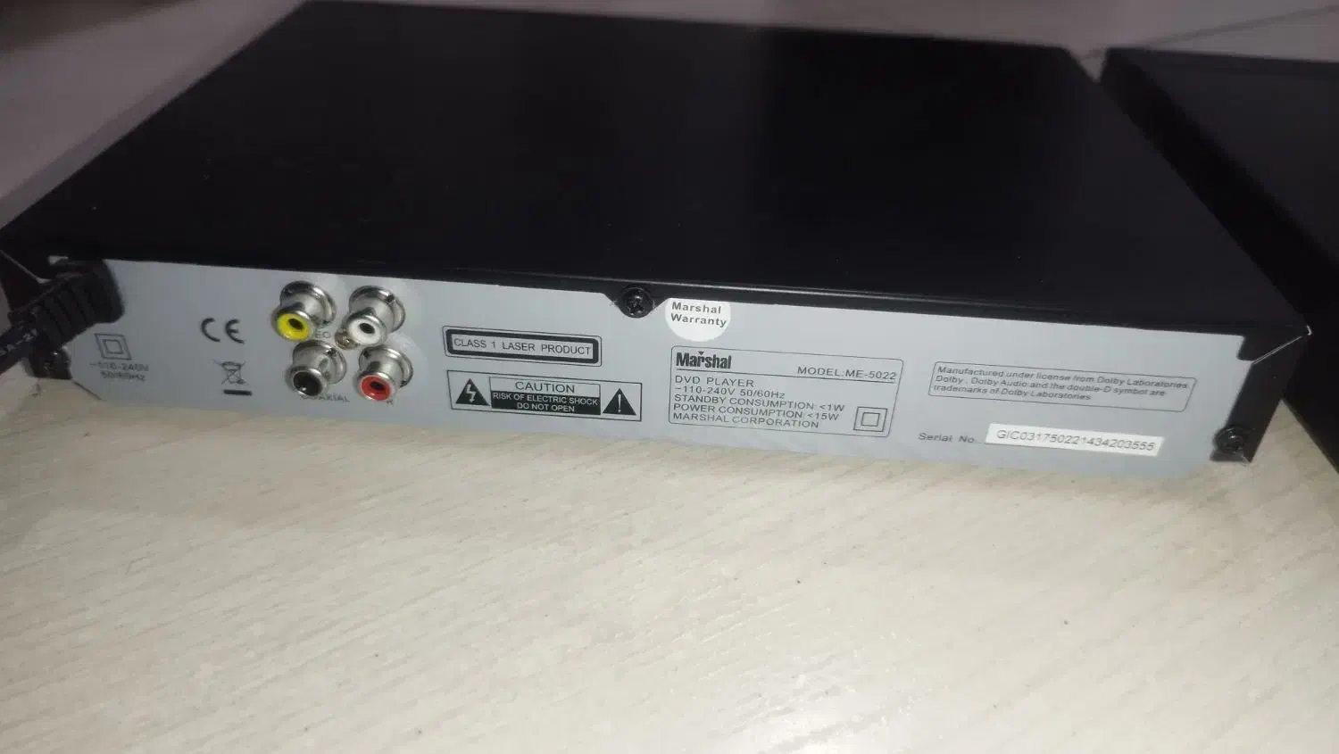 دی وی دی ال جی و مارشال|پخشکننده DVD و ویدیو|تهران, شارق|دیوار