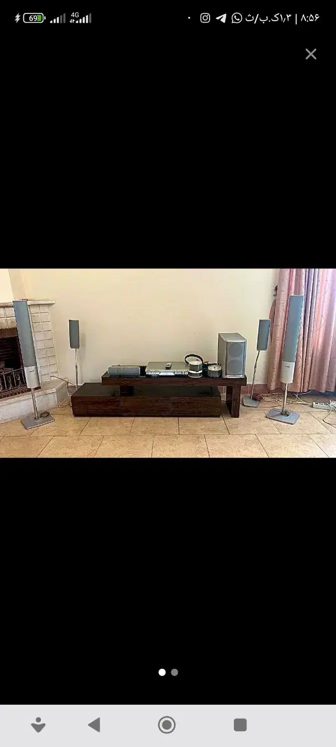 سینما خانواده پاناسونیک نو|سیستم صوتی خانگی|پرند, فاز ۱|دیوار