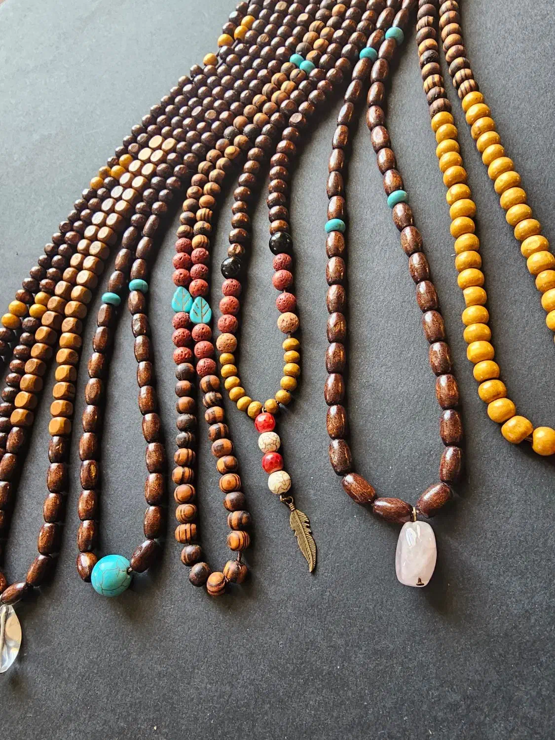 گردنبند چوبی|بدلیجات|اراک, |دیوار