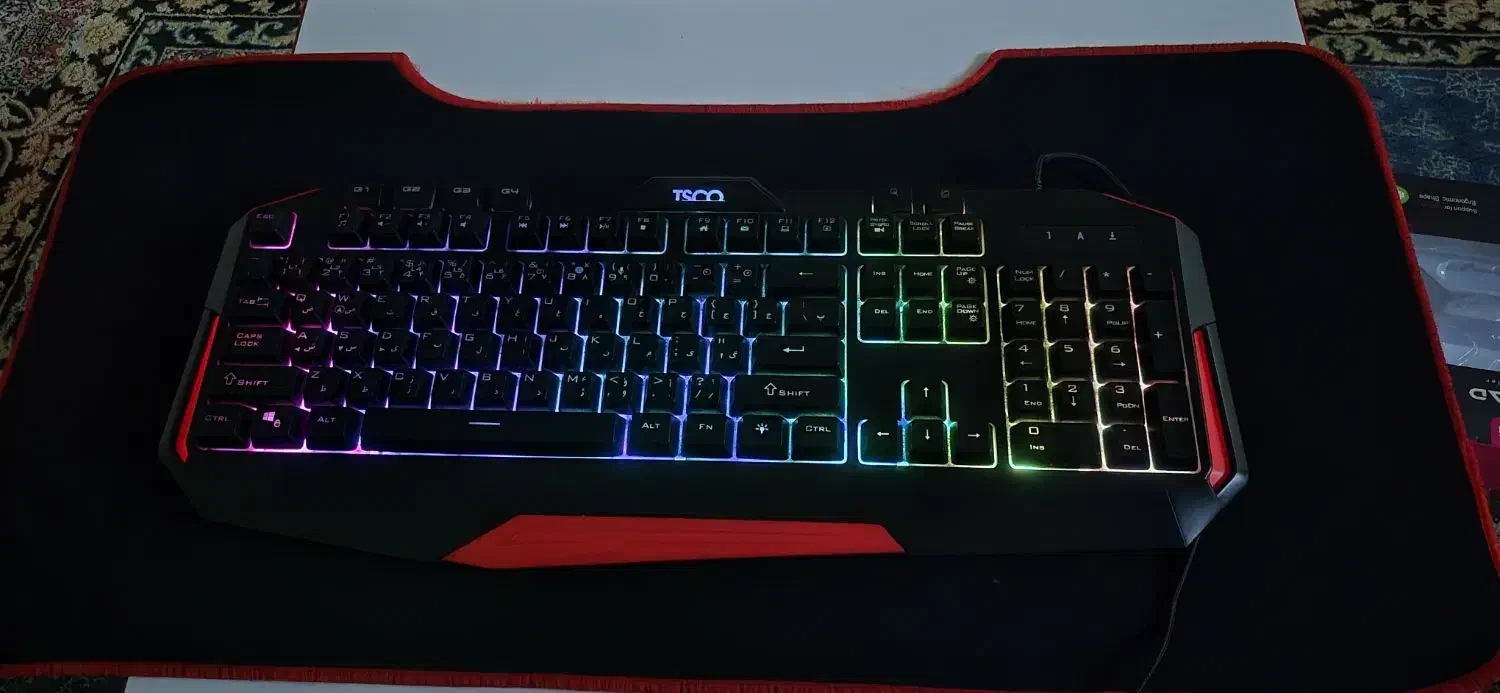 کیبورد تسکو ۸۱۲۳|قطعات و لوازم جانبی رایانه|رشت, چمارسرا|دیوار