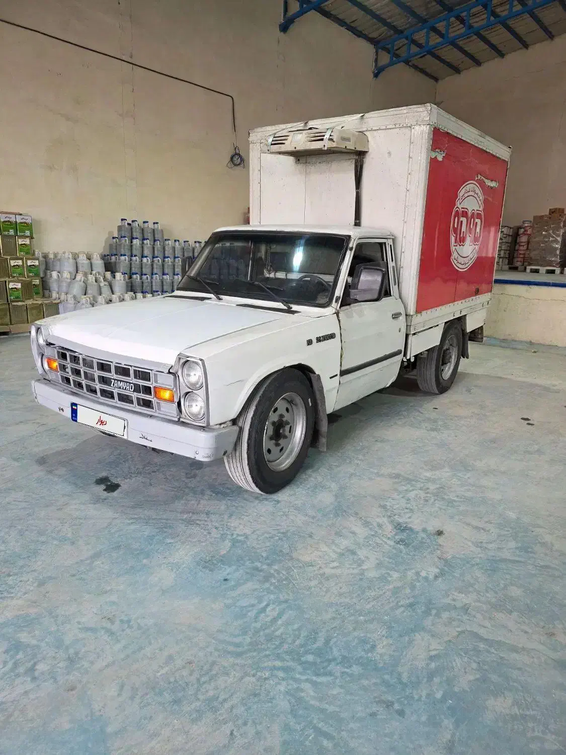 فروش نیسان دیزل یخچال دار|خودرو سواری و وانت|ساری, |دیوار