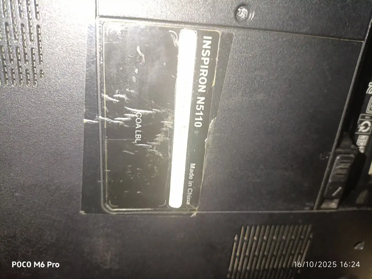 لپ تاپ شکسته dell 5110|رایانه همراه|کرمانشاه, |دیوار