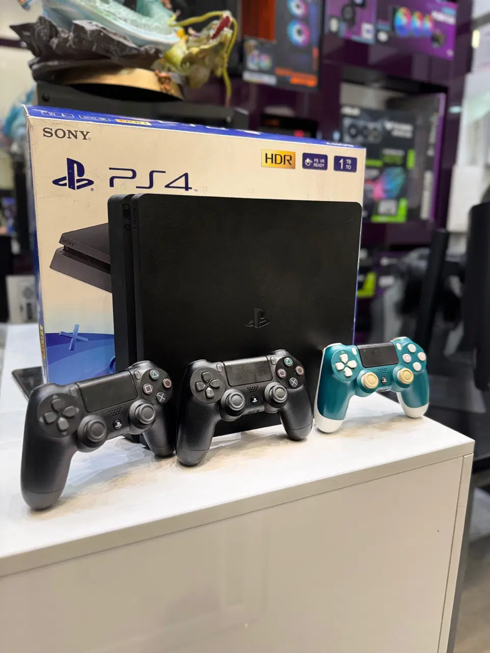 ps4 slim 1TB|کنسول، بازی ویدئویی و آنلاین|تهران, شهرک پردیسان|دیوار