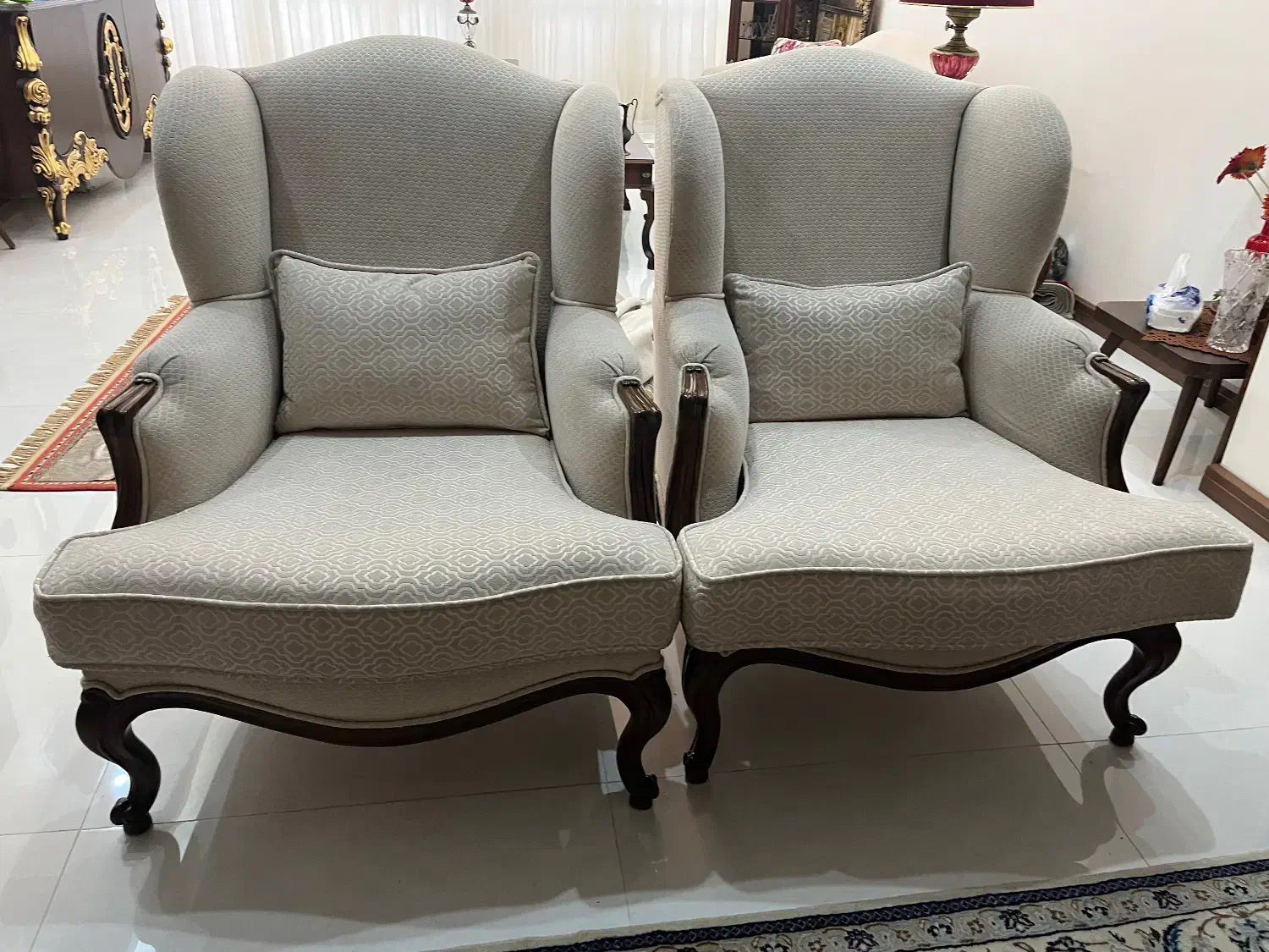 مبلمان نیم ست برژه برند چوبشار|مبلمان خانگی و میز عسلی|کرج, مهرویلا شمالی|دیوار