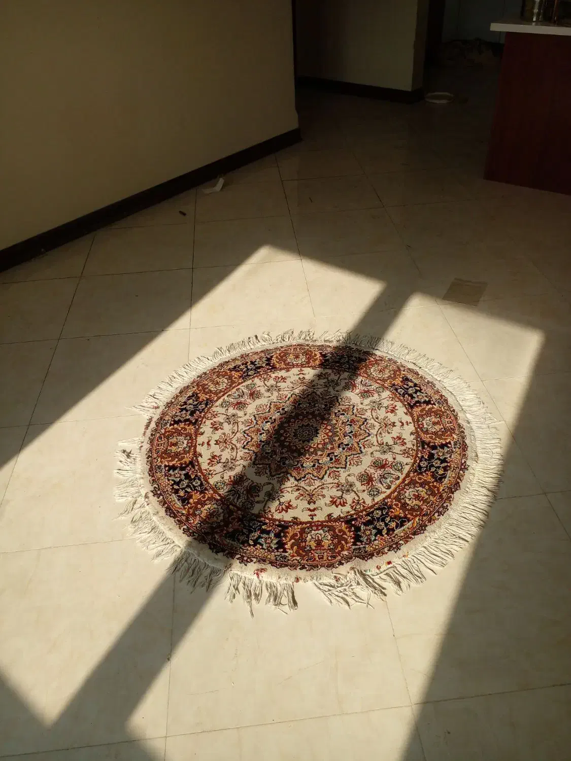 قالیچه گرد اندازه ۱در۱|فرش|تهران, امیر بهادر|دیوار