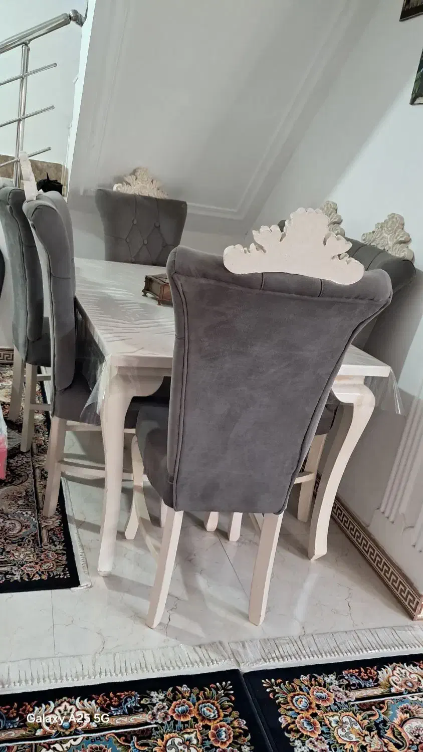 میزناهارخوری ۶نفره|میز و صندلی غذاخوری|سنگر, |دیوار