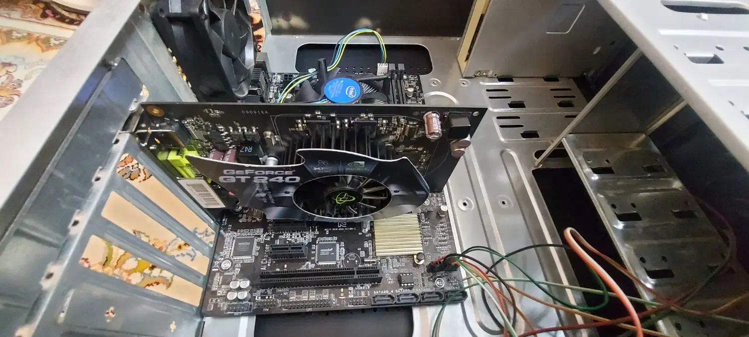 باندل h110m گرافیک gt240  پردازنده g4400 cpu|قطعات و لوازم جانبی رایانه|تهران, جوادیه تهرانپارس|دیوار