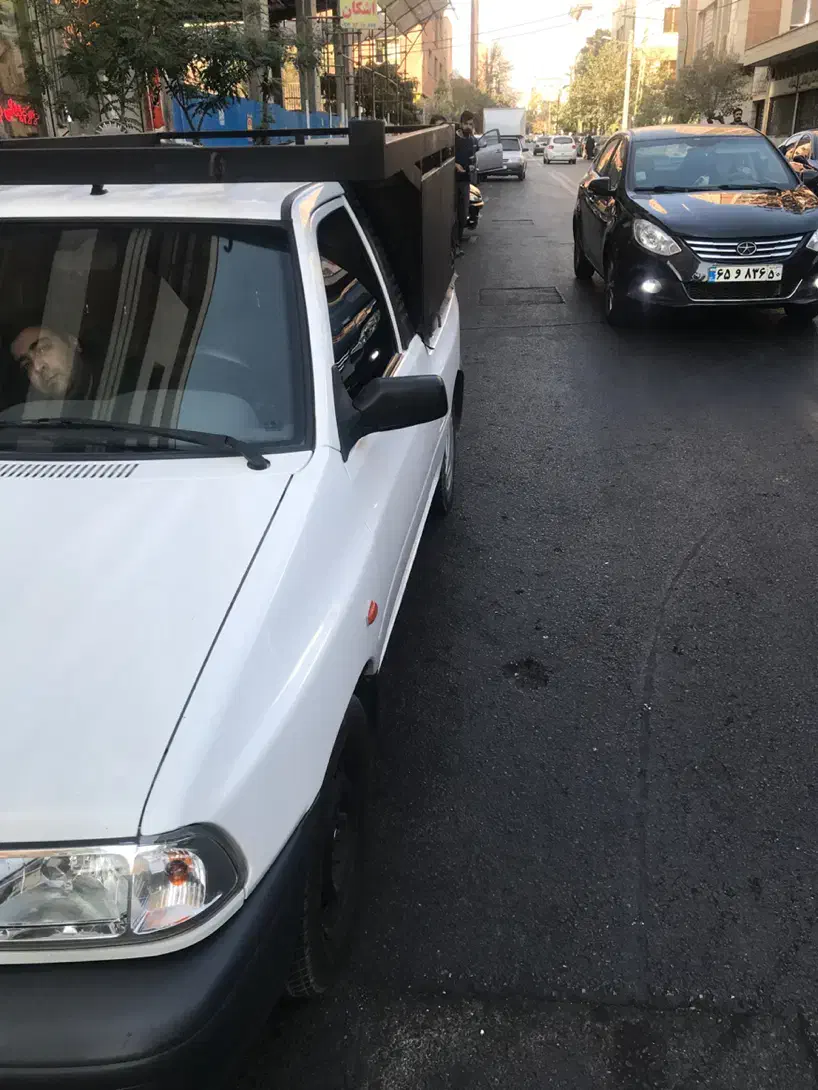 پراید وانت۱۴۰۲سفید رنگ درحد نو|خودرو سواری و وانت|تهران, کوی بیمه|دیوار