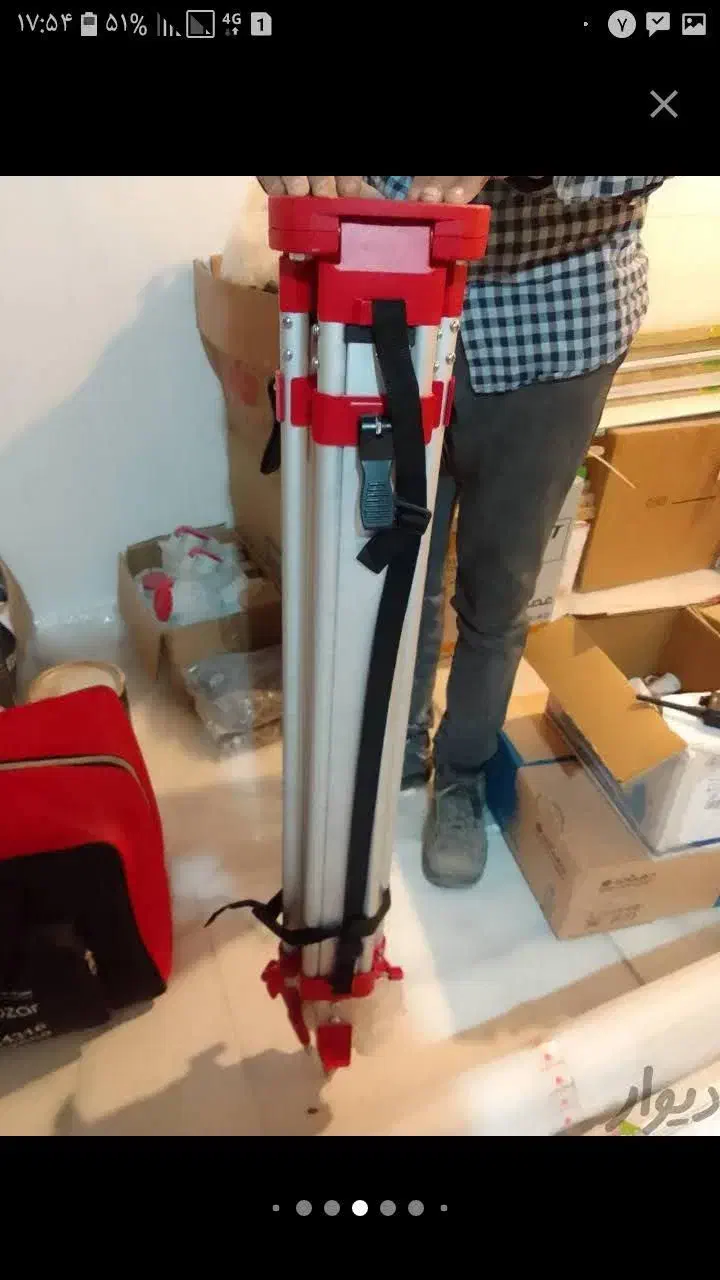 سه پایه دوربین نقشه برداری نو  و ژالن نو|ماشین‌آلات صنعتی|تهران, سلسبیل جنوبی|دیوار