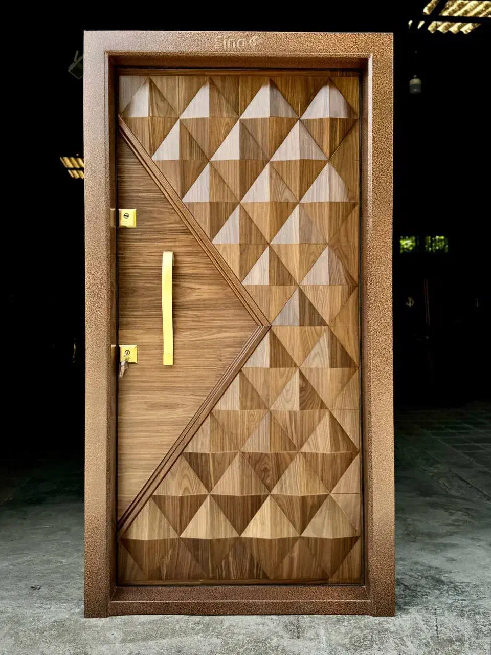 درب ضدسرقت سه بعدی گردو کد ۸۰۳۲۵۸۹|مصالح و تجهیزات ساختمان|محمودآباد, |دیوار