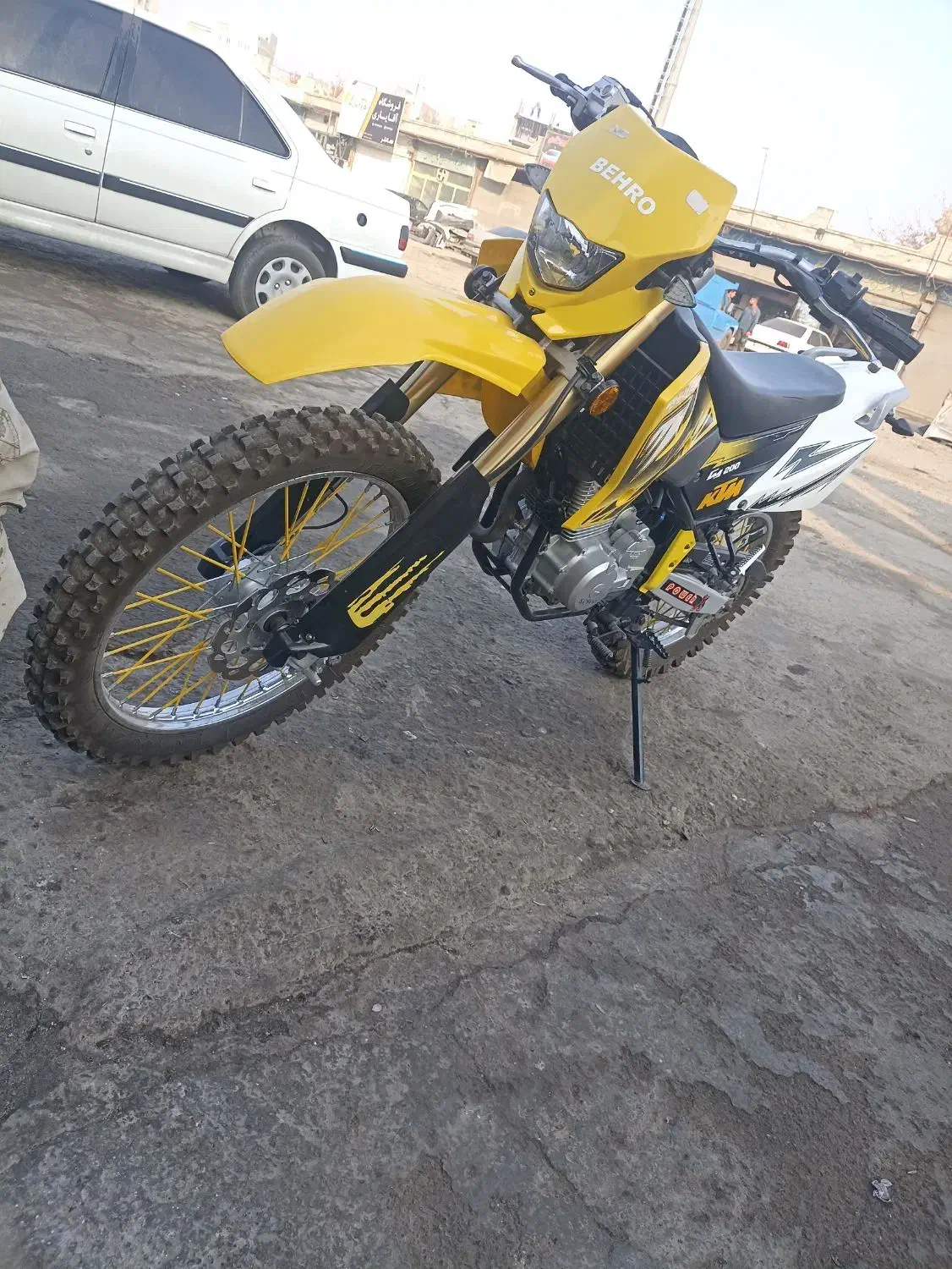 تریل بهرو طرح KTM|موتورسیکلت|خوی, |دیوار