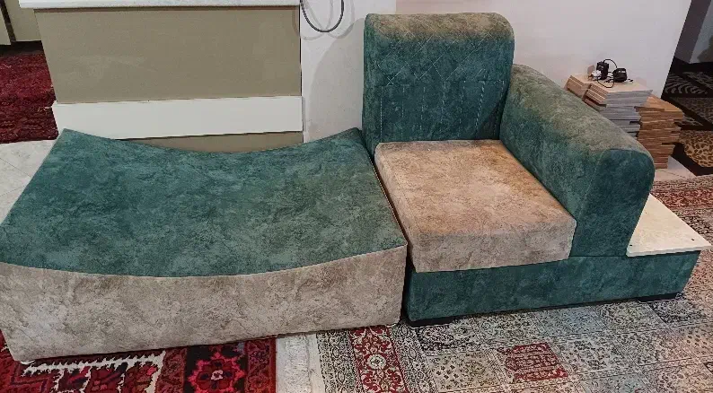 مبل راحتی 7نفره|مبلمان خانگی و میز عسلی|قم, زنبیل آباد|دیوار