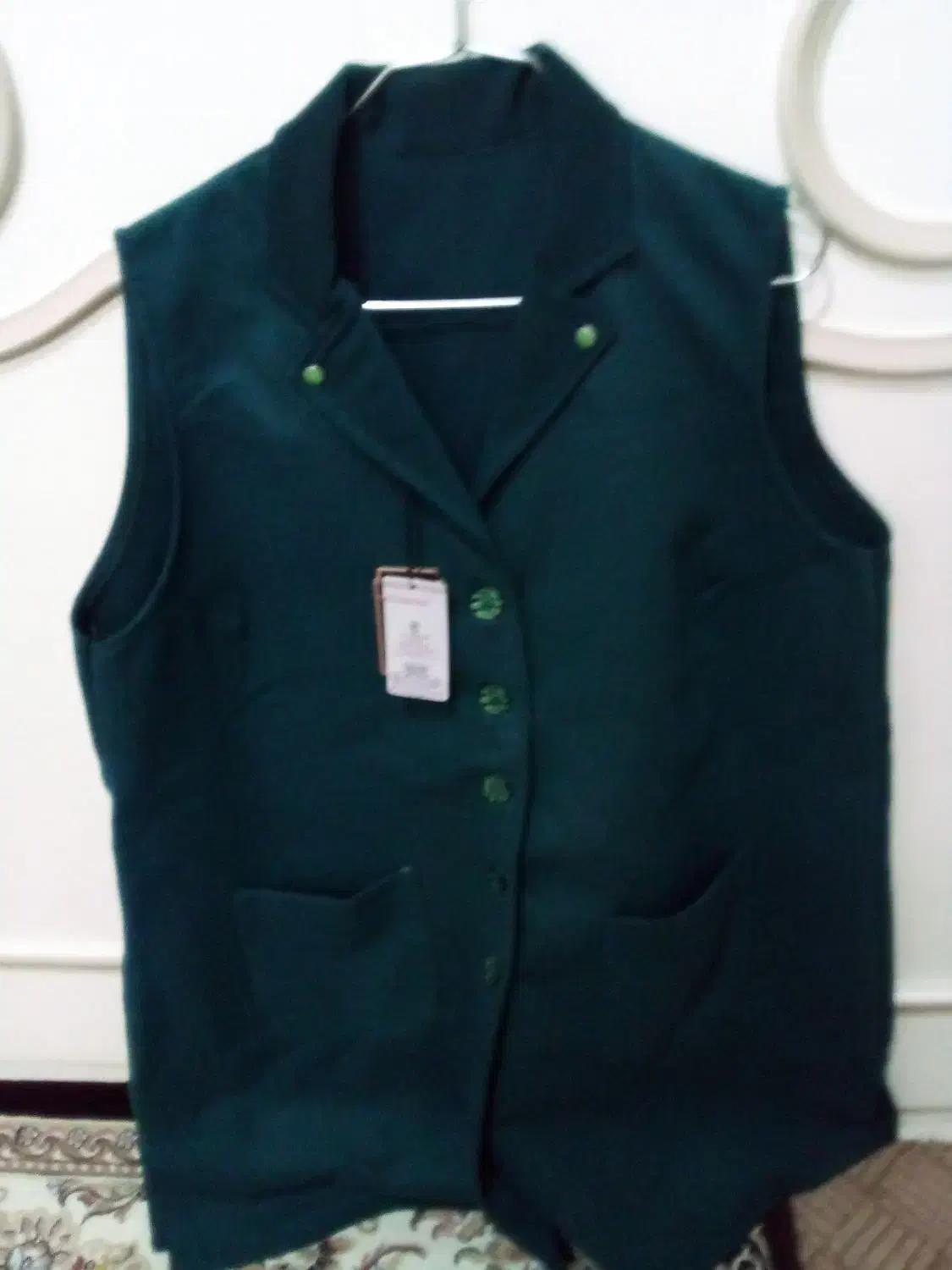 جلیقه زنانه جنس ماهور|لباس|قم, منبع آب|دیوار