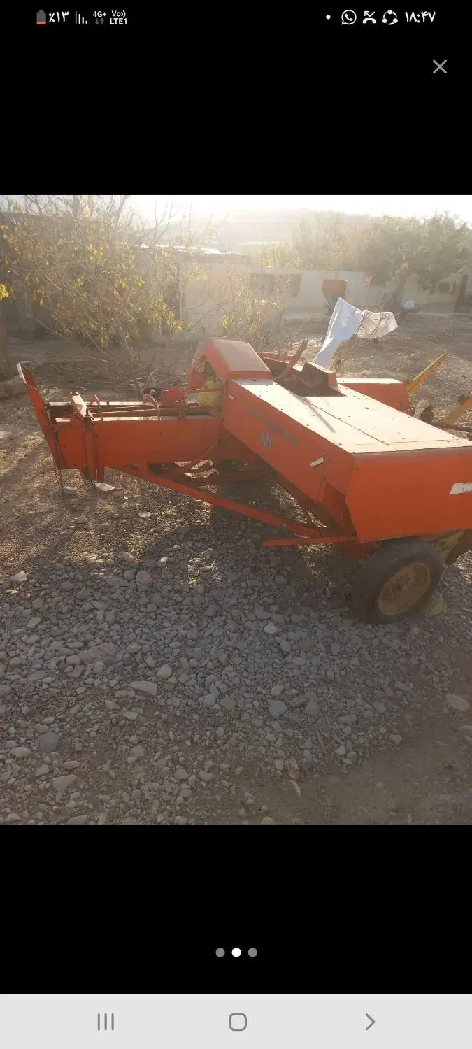 تراکتور ۲۸۵ تک و بیلر آلمان ناسیونال|خودرو سنگین|شیراز, شهرک فرهنگیان|دیوار