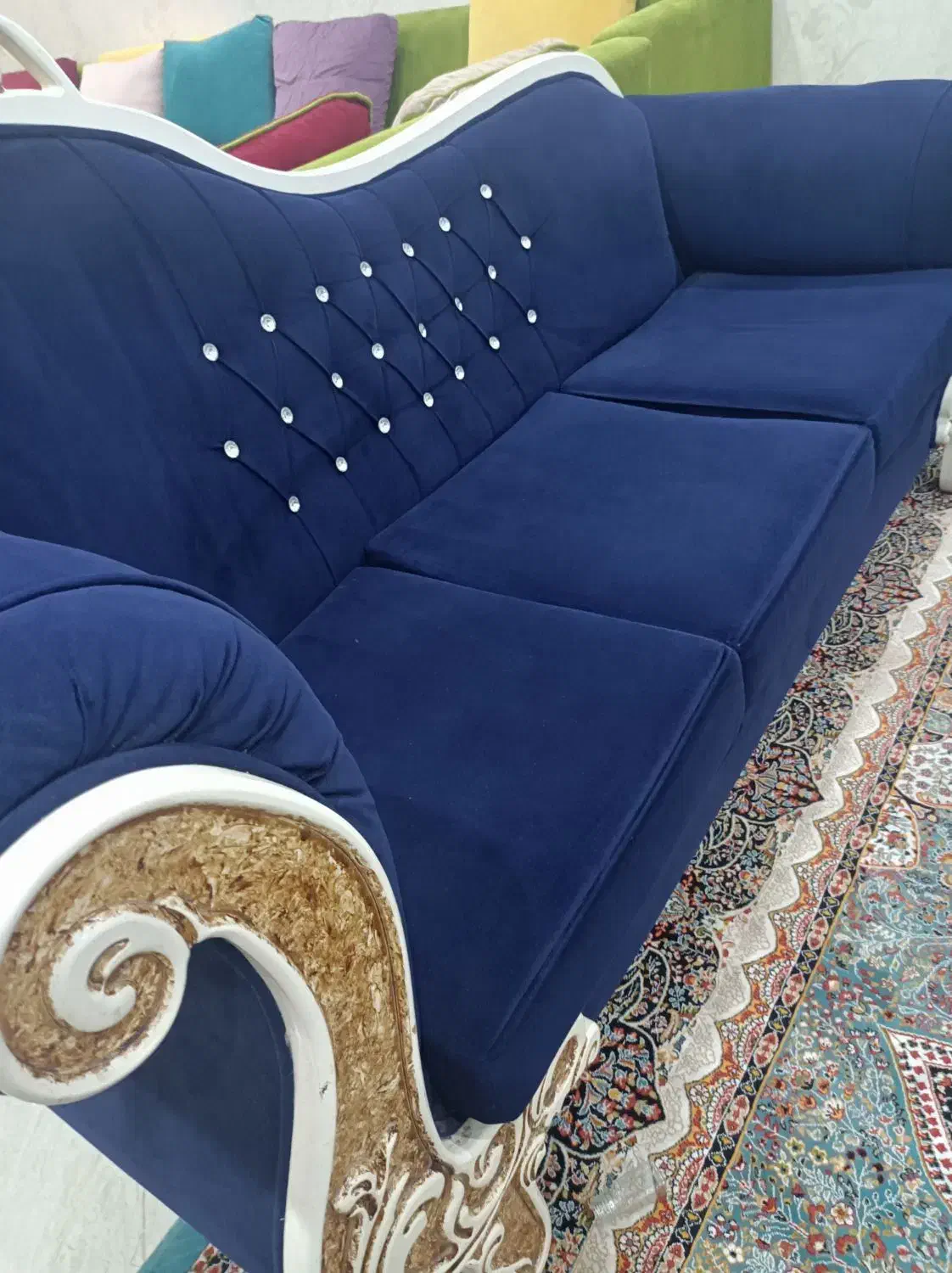 مبل کلاسیک ۷ نفره|مبلمان خانگی و میز عسلی|بندر کنگان, |دیوار