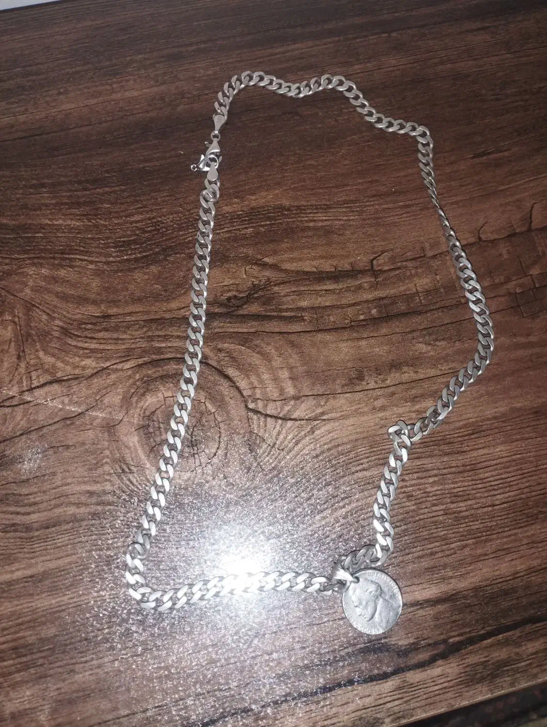 زنجیر نقره وپلاک|جواهرات|پاکدشت, پاکدشت (مامازند)|دیوار