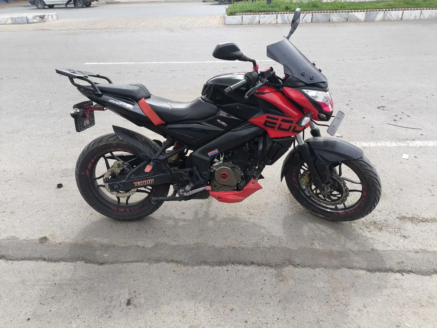 ns200|موتورسیکلت|سبزوار, امیر کبیر|دیوار