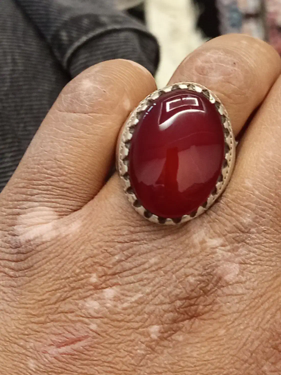 انگشتر عقیق البالویی|جواهرات|نسیم‌شهر, |دیوار