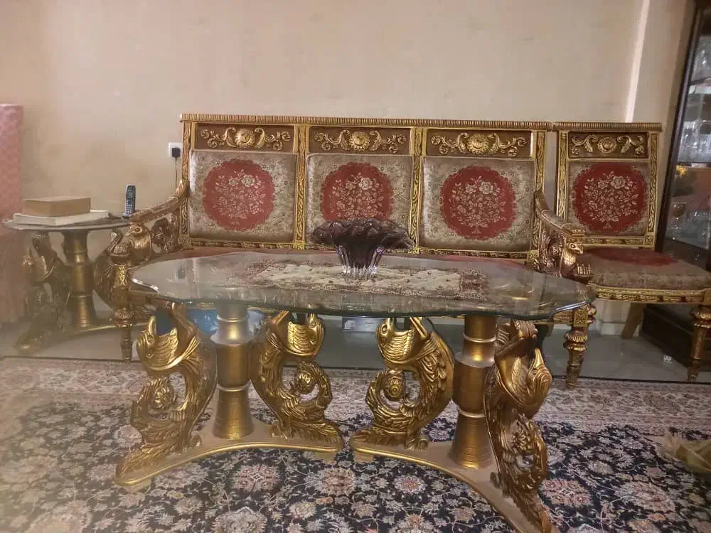 مبلمان ۹ نفره با ناهار خوری ۸ نفره|مبلمان خانگی و میز عسلی|تهران, ایرانشهر|دیوار