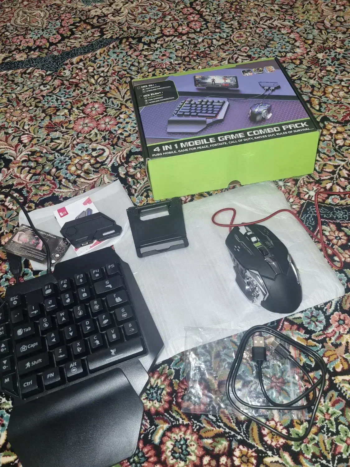 مبدل موس و کیبورد اندروید کالاف موبایل mix elite|لوازم جانبی موبایل و تبلت|تهران, گرگان|دیوار