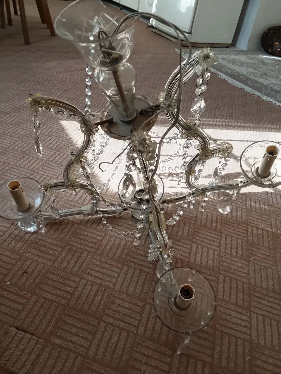 لوستر|لوستر و چراغ آویز|فلاورجان, |دیوار