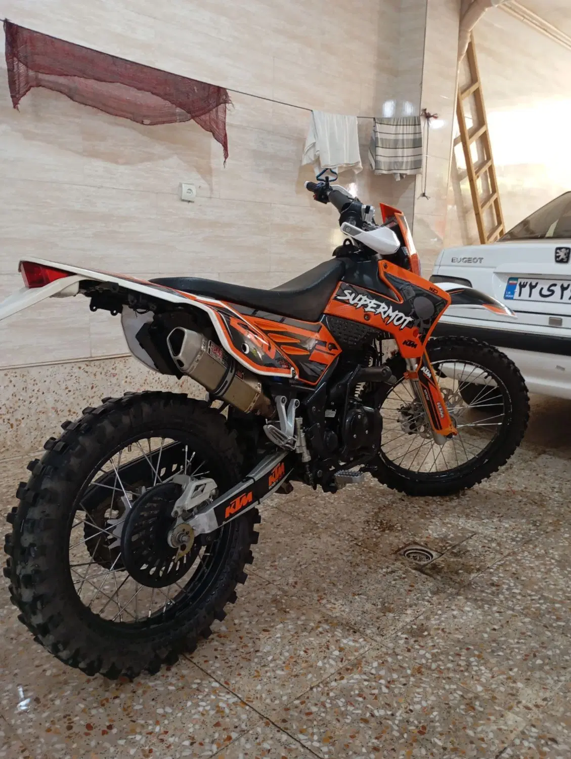 موتور فلات طرح 250ktm|موتورسیکلت|رشت, سلیمانداراب|دیوار