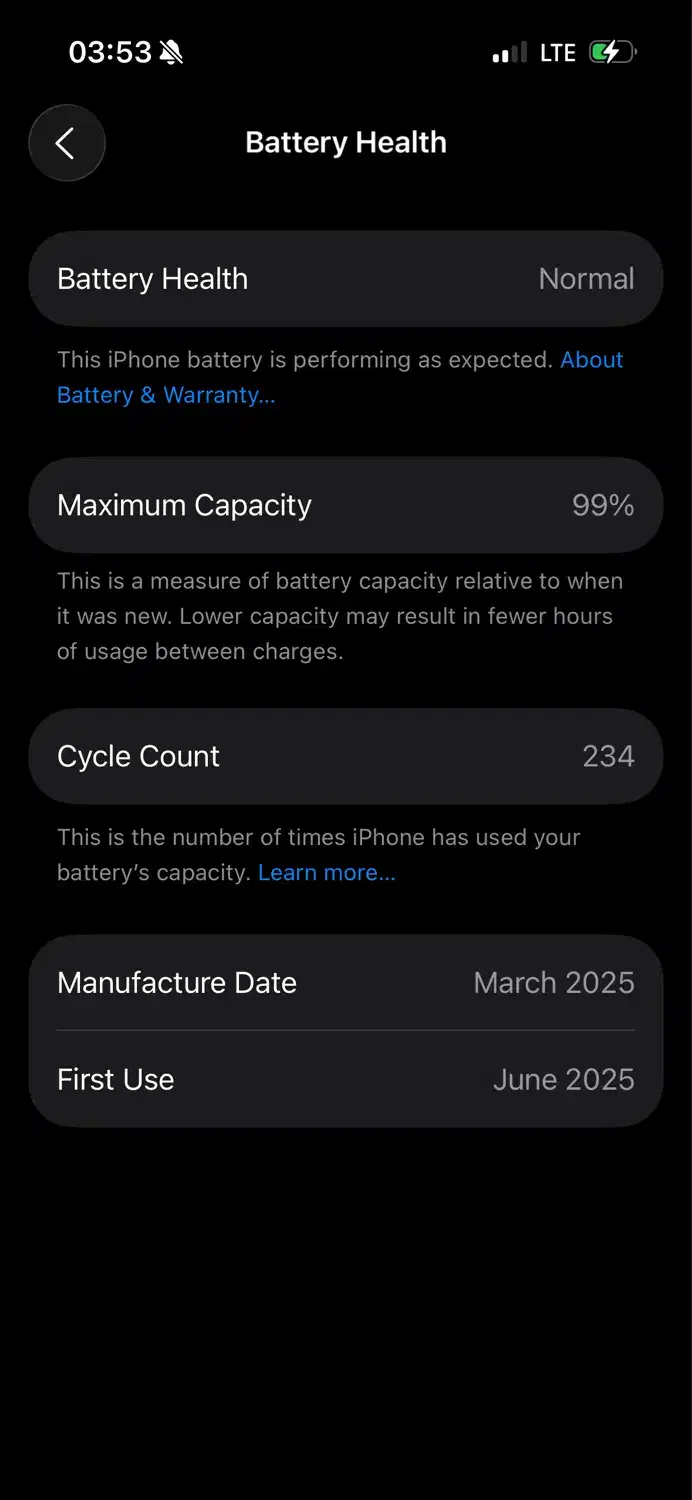 Iphone 16 normal 256|موبایل|دوگنبدان, |دیوار
